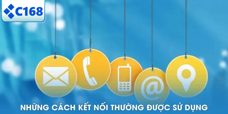 Liên Hệ C168 5 Những cách kết nối thường được sử dụng